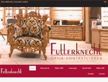 Tablet Screenshot of optik-futterknecht.de